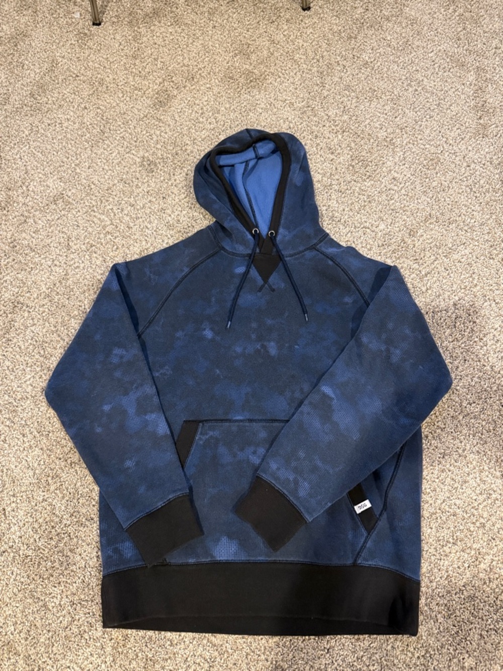 Men's L DSG Blue Hooded Pullover Sweatshirt